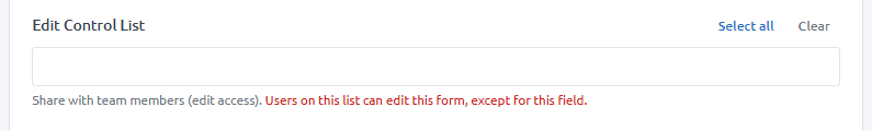 New Editors Field for Connections.
